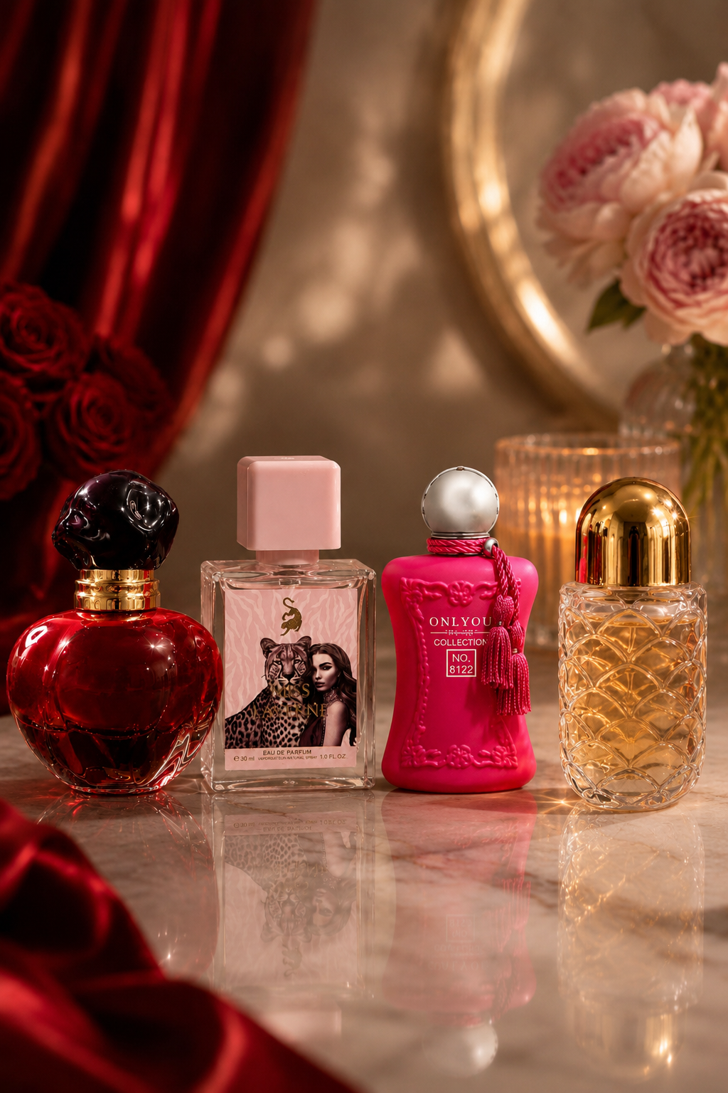 collection de mini parfum femme portable - Élégance et longue tenue 30 ml